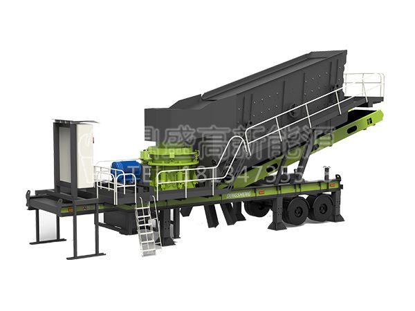 WHPS系列圓錐式移動破碎篩分站